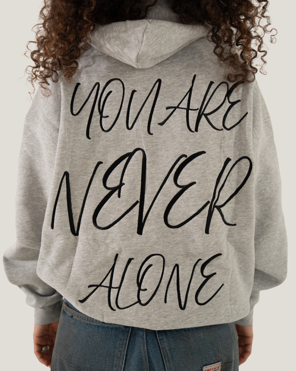Never alone hoodie